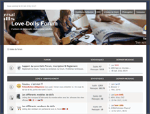 Tablet Screenshot of love-dolls-forum.com